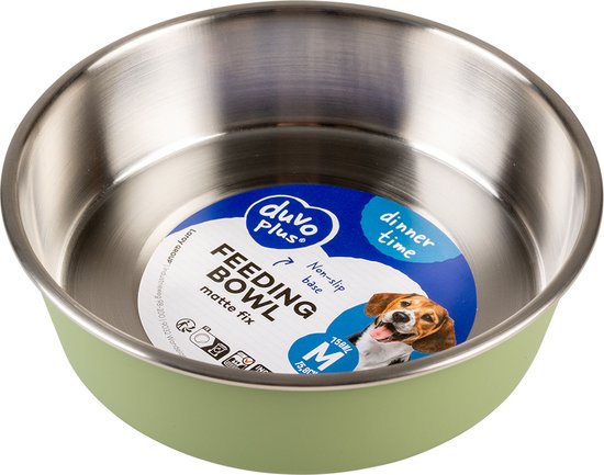 DUVO PLUS ΑΝΟΞΕΙΔΩΤΟ ΠΙΑΤΟ ΣΚΥΛΟΥ 0,45LT / Φ13CM - 